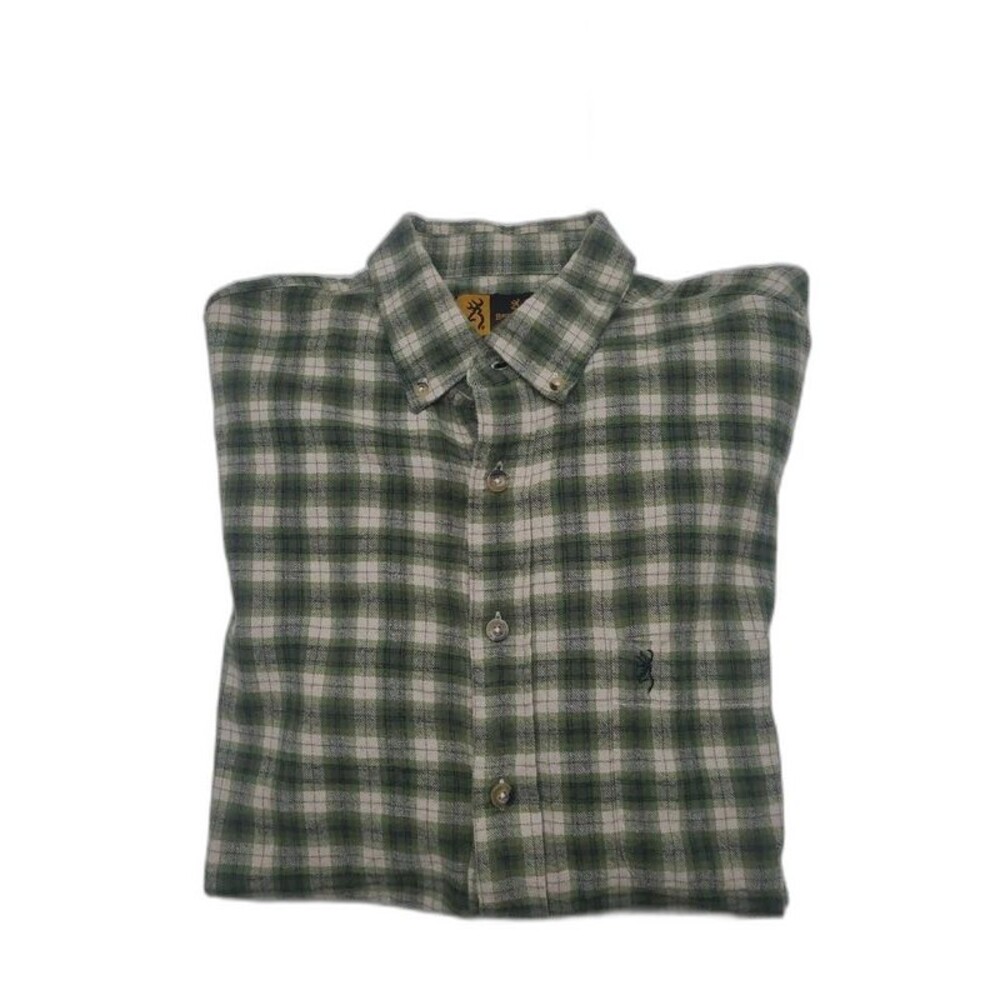 Browning flannel plaid shirt